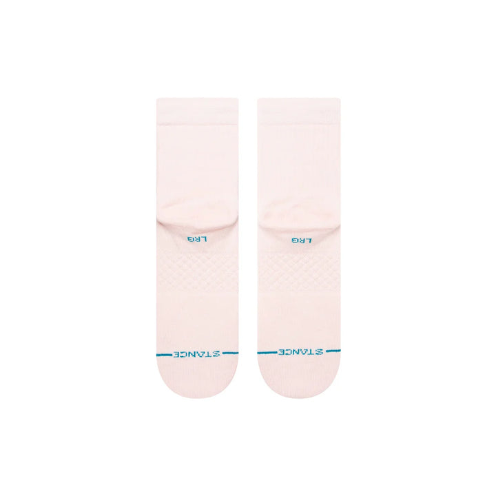 ICON QUARTER SOCKS PINK