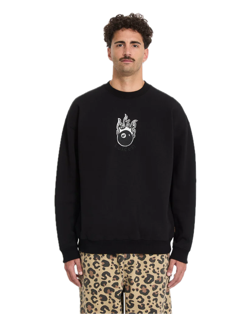Volcom Seth Conboy Crewneck Black Front