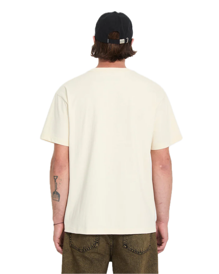 Volcom Micky Mason Tee Dirty White Back
