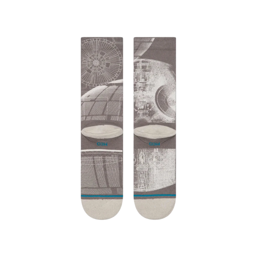 DEATH STAR SOCKS GREY