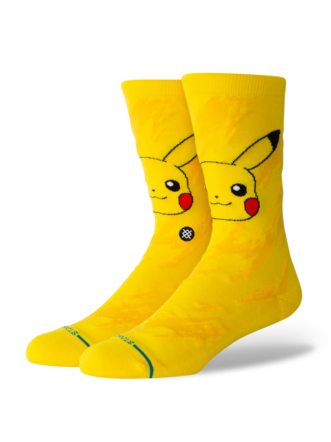 PIKACHU BOLT SOCKS YELLOW