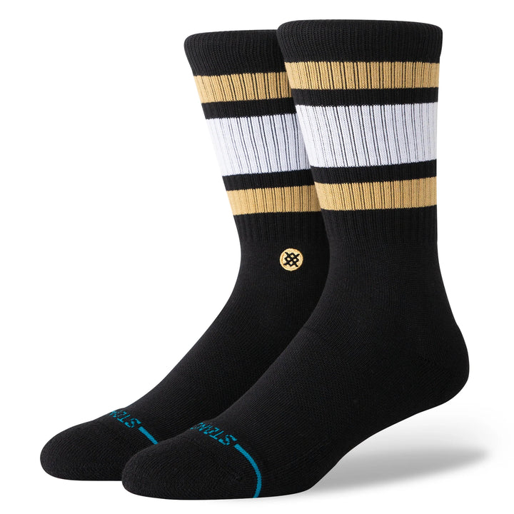 BOYD STAPLE SOCKS BLACK BROWN