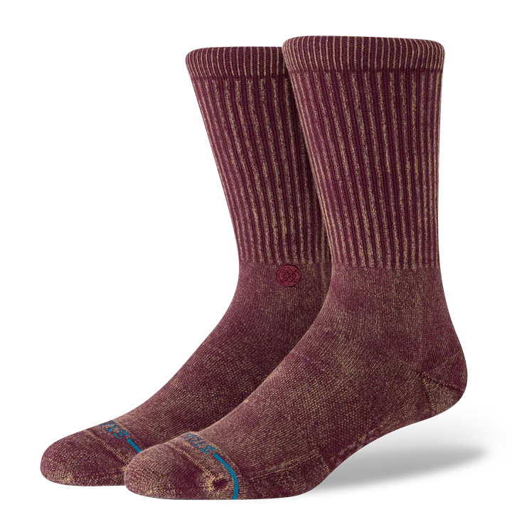 ICON DYED CREW SOCKS FIG