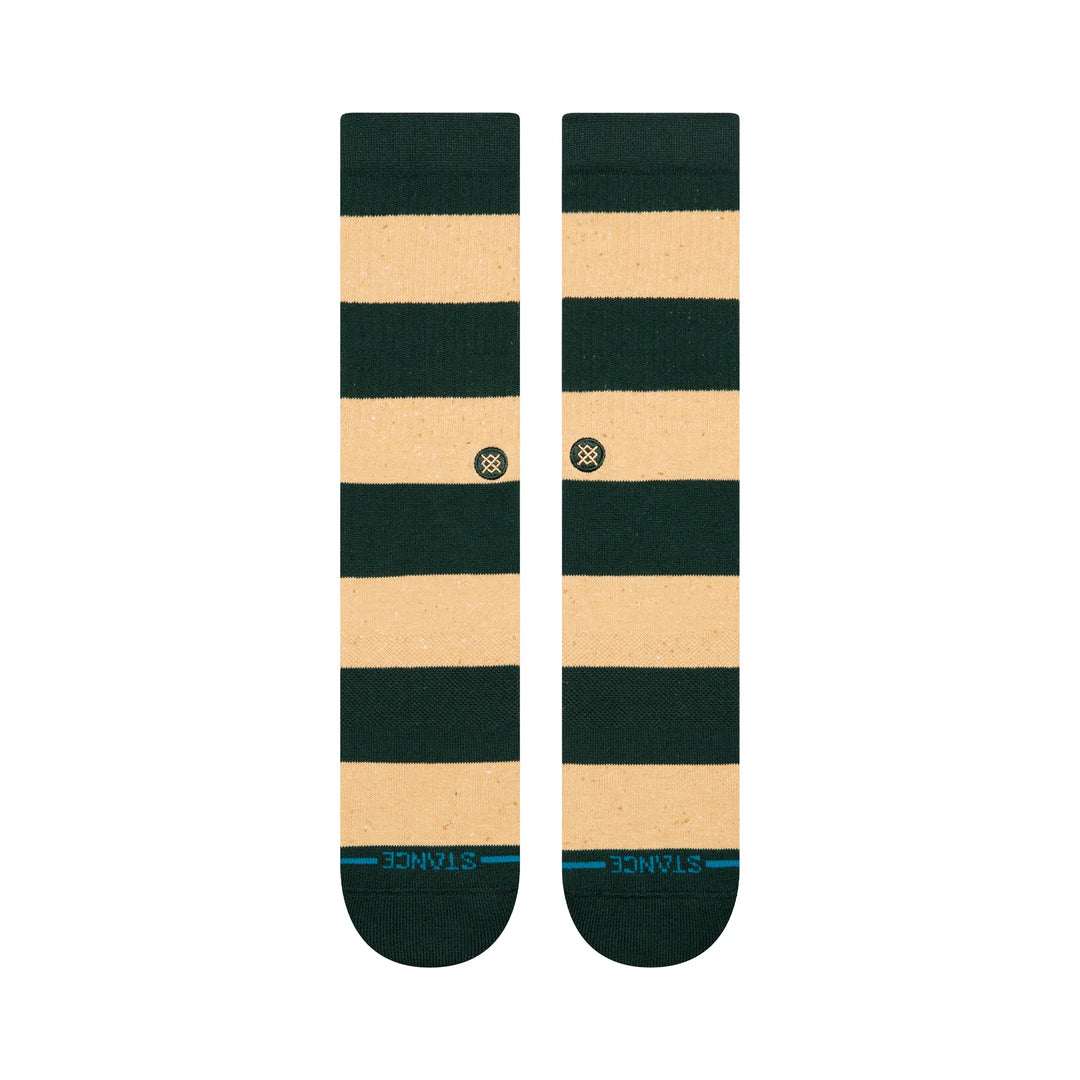 NEP STRIPE CREW SOCKS PINE