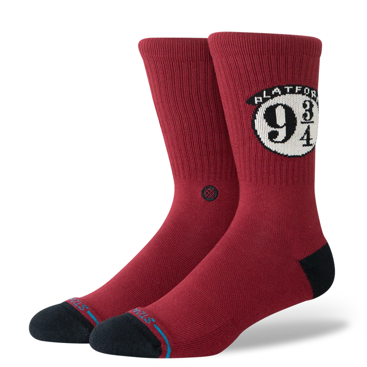 HOGWARTS EXPRESS CREW SOCKS RED