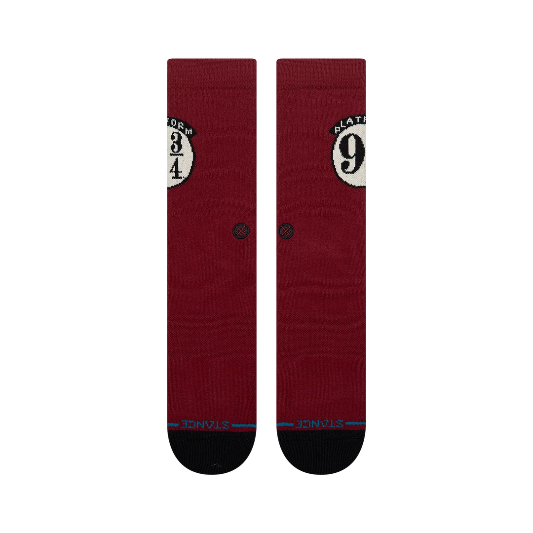 HOGWARTS EXPRESS CREW SOCKS RED
