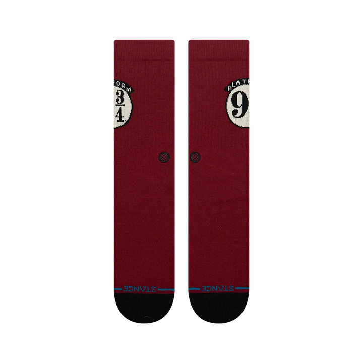 HOGWARTS EXPRESS CREW SOCKS RED
