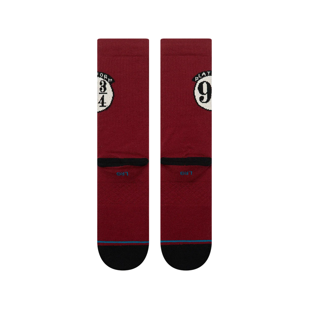 HOGWARTS EXPRESS CREW SOCKS RED