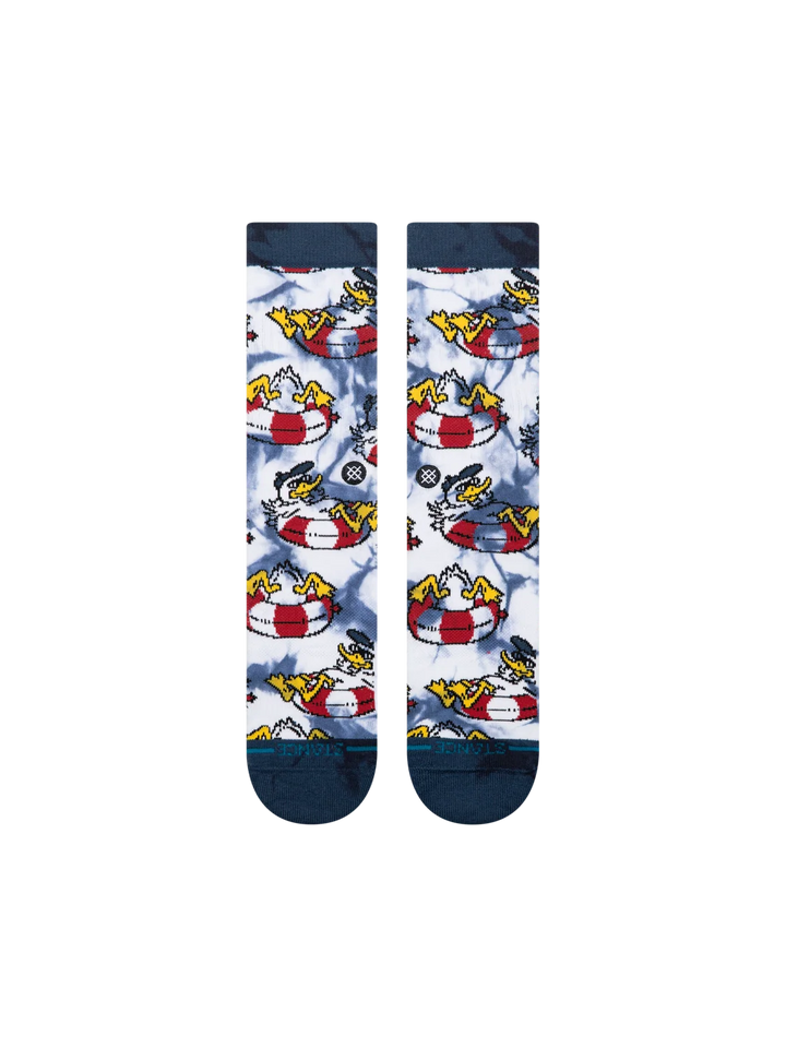 LAZY DUCK CREW SOCKS BLUE