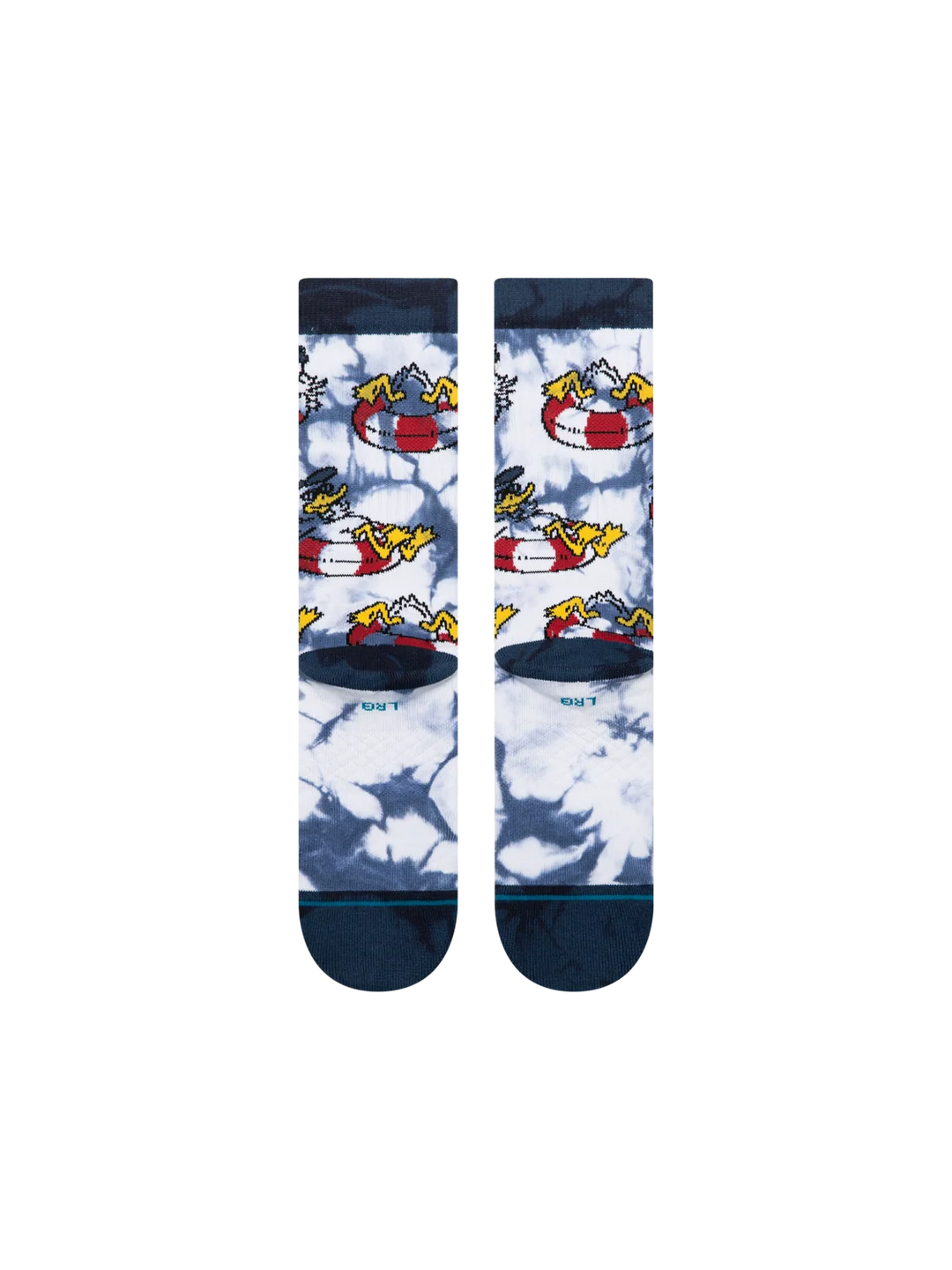 LAZY DUCK CREW SOCKS BLUE