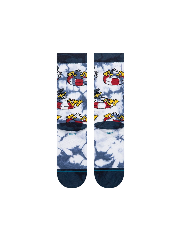 LAZY DUCK CREW SOCKS BLUE