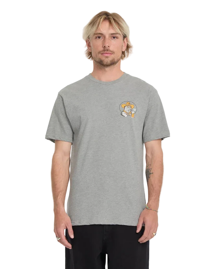 MEOWDY TEE HEATHER GREY