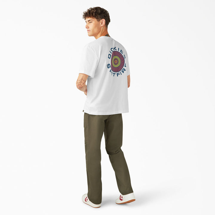 DICKIES X SPITFIRE TEE WHITE