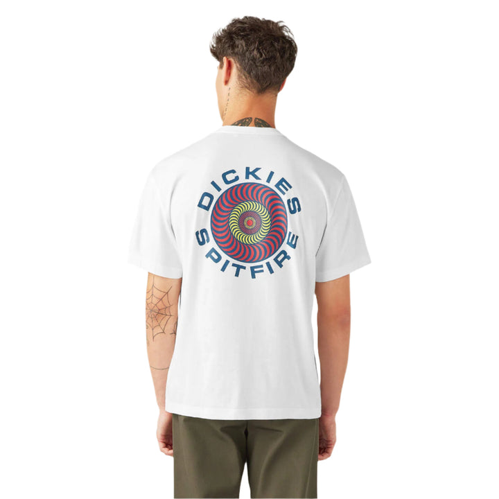 DICKIES X SPITFIRE TEE WHITE