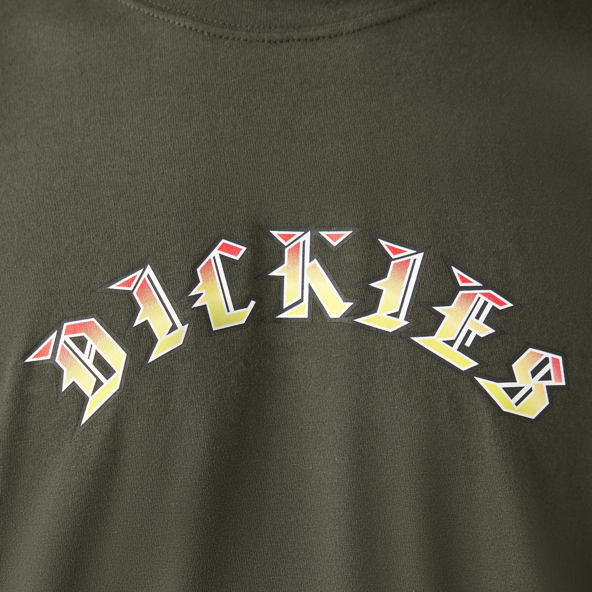 DICKIES X SPITFIRE LONGSLEEVE TEE OLIVE