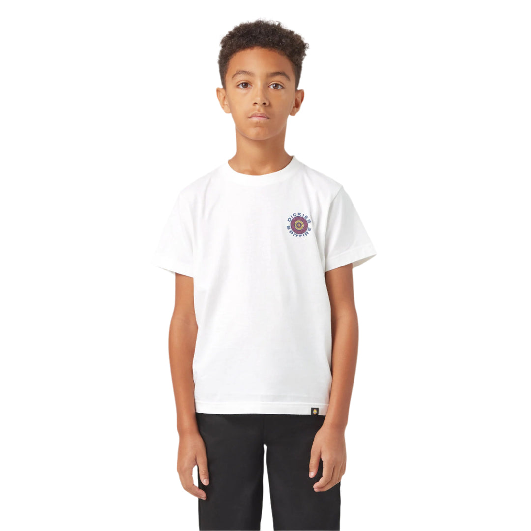 KIDS DICKIES X SPITFIRE TEE WHITE