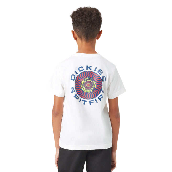 KIDS DICKIES X SPITFIRE TEE WHITE