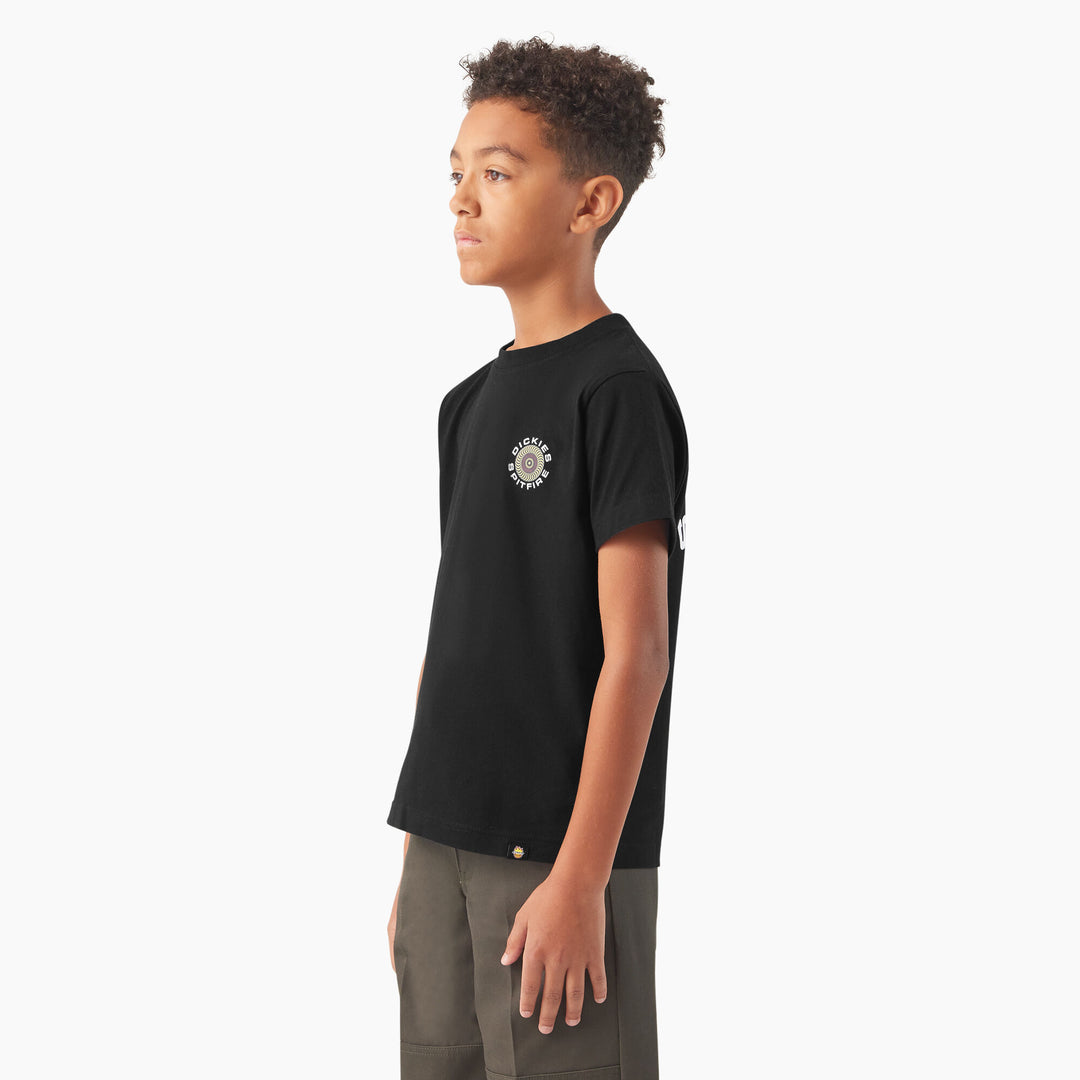 KIDS DICKIES X SPITFIRE TEE BLACK