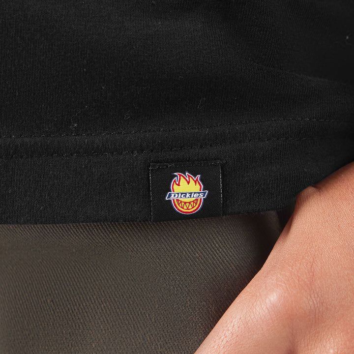 KIDS DICKIES X SPITFIRE TEE BLACK