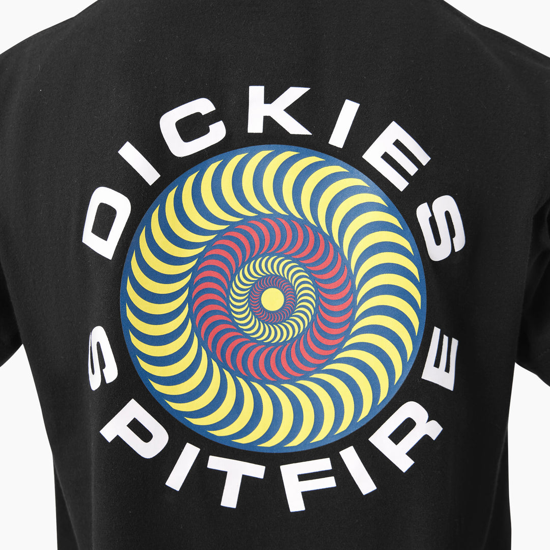 KIDS DICKIES X SPITFIRE TEE BLACK