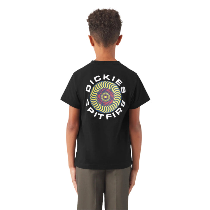 KIDS DICKIES X SPITFIRE TEE BLACK