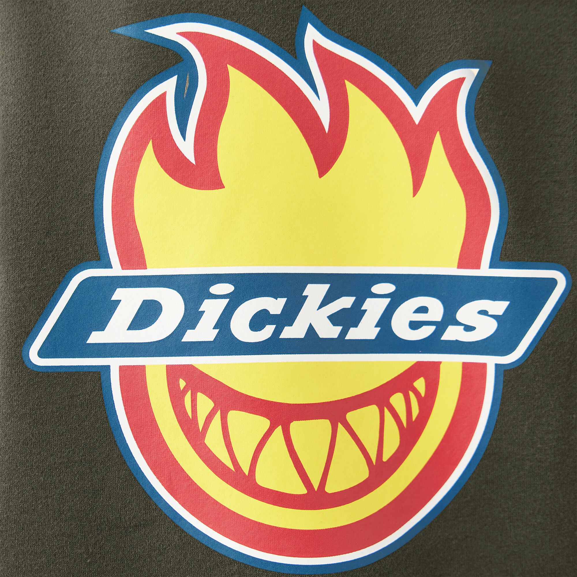 KIDS DICKIES X SPITFIRE HOODIE OLIVE