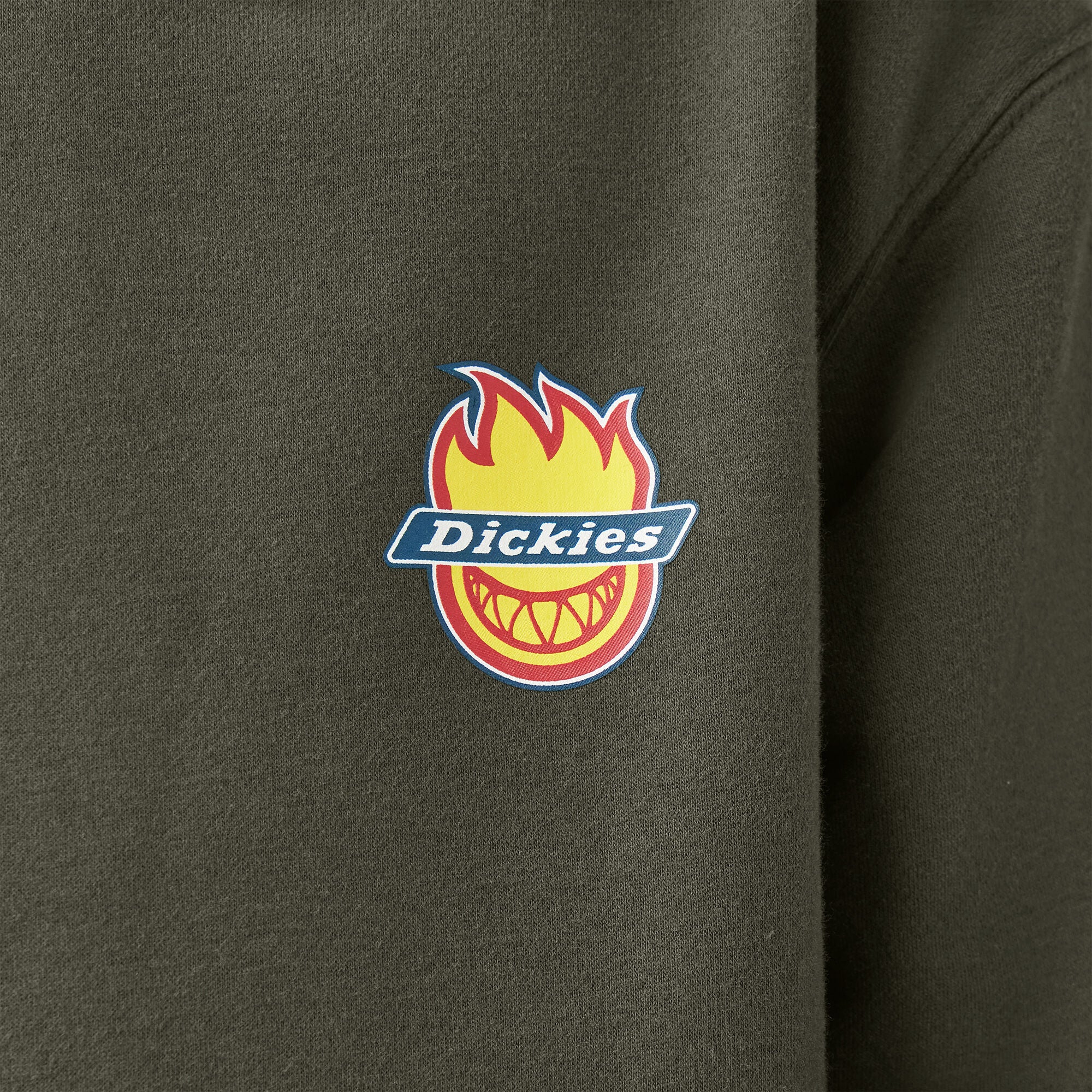 KIDS DICKIES X SPITFIRE HOODIE OLIVE