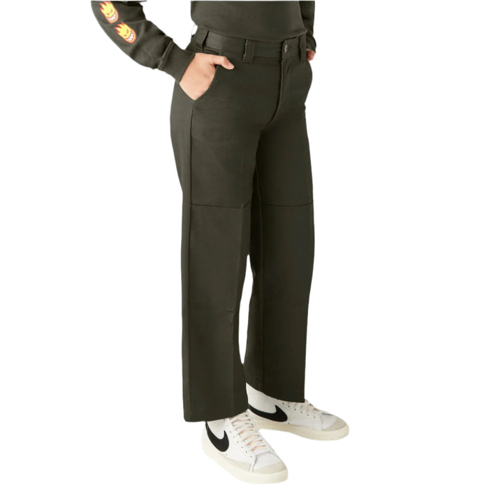 KIDS DICKIES X SPITFIRE DOUBLE KNEE PANT OLIVE