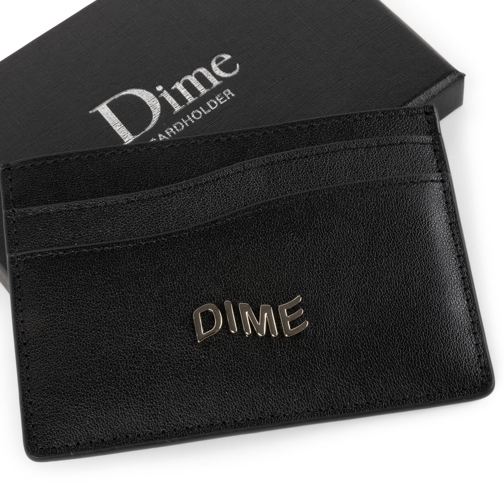 LEATHER CARDHOLDER BLACK