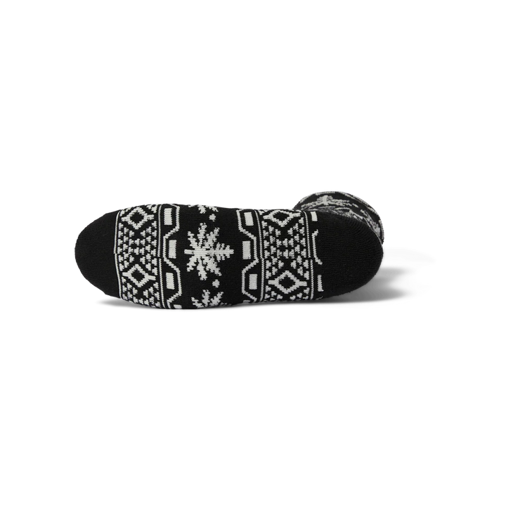 APRES PLANTLIFE CREW SOCKS BLACK