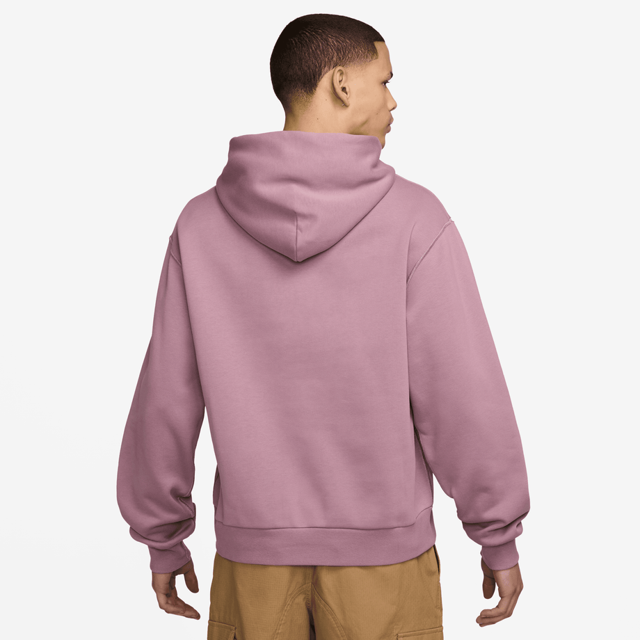 ESSENTIALS FLEECE HOODIE PLUM DUST