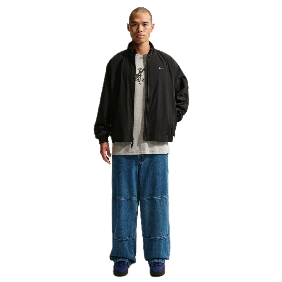 ISHOD AIR TRACK JACKET BLACK FIT FRONT