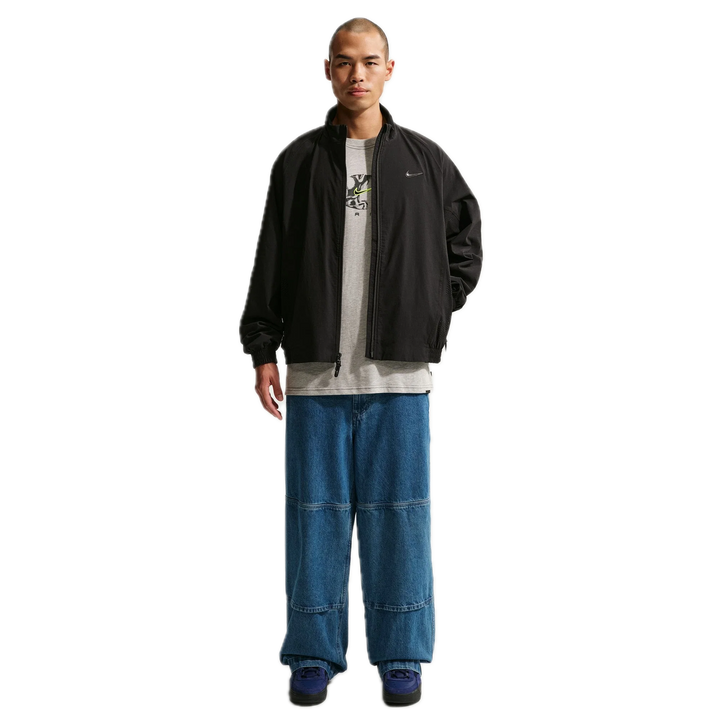 ISHOD AIR TRACK JACKET BLACK FIT FRONT