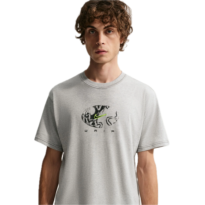 ISHOD WAIR NEON STITCH TEE GREY DETAIL