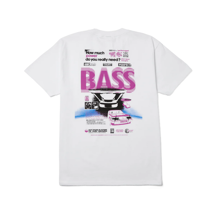 BASS POWER TEE WHITE