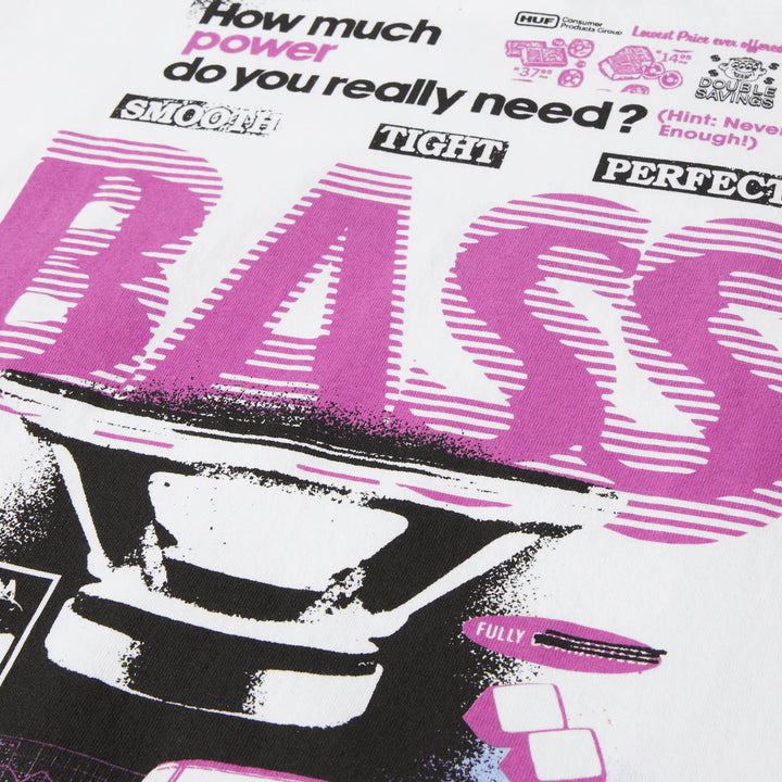 BASS POWER TEE WHITE
