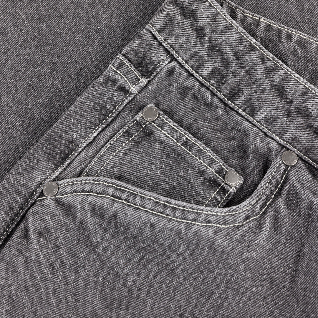 BAGGY WINK DENIM PANTS FADED BLACK