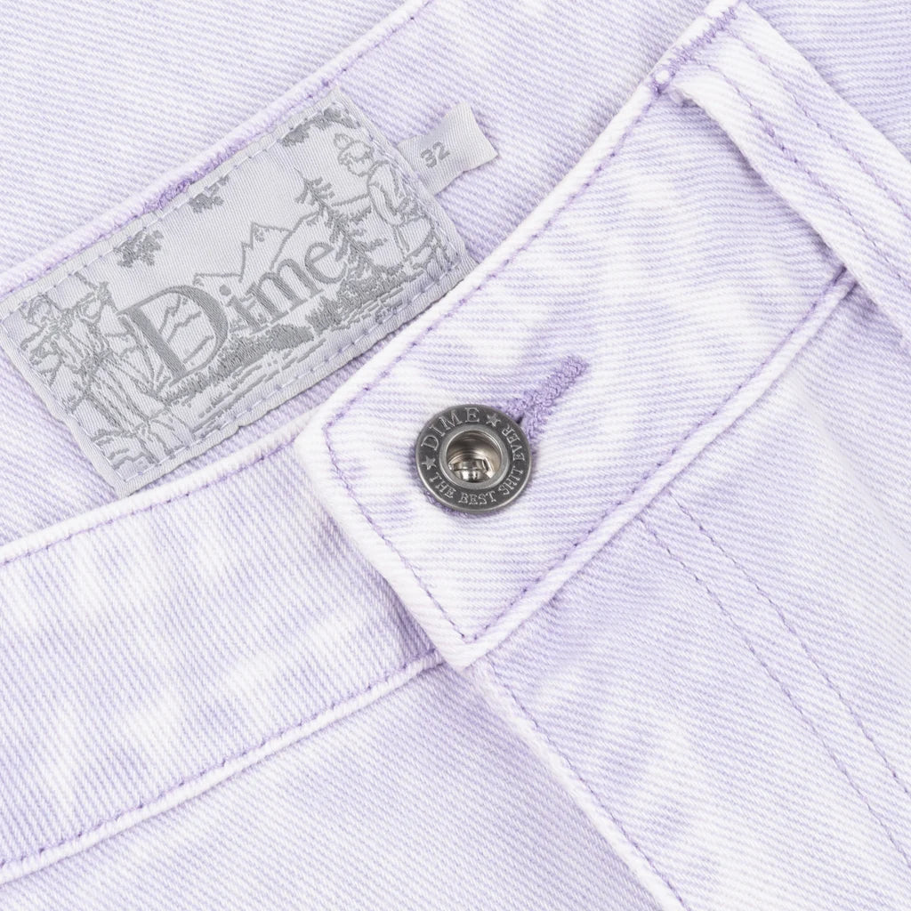 CLASSIC BAGGY DENIM PANT STONE LILAC