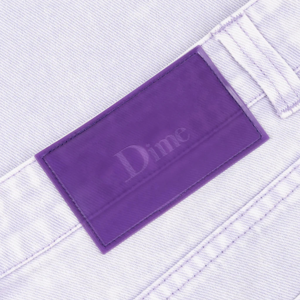 CLASSIC BAGGY DENIM PANT STONE LILAC