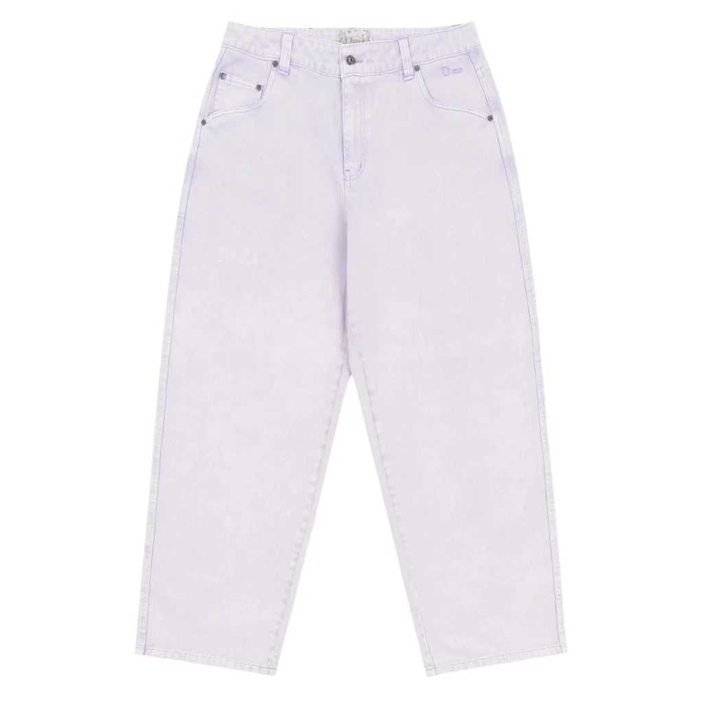 CLASSIC BAGGY DENIM PANT STONE LILAC