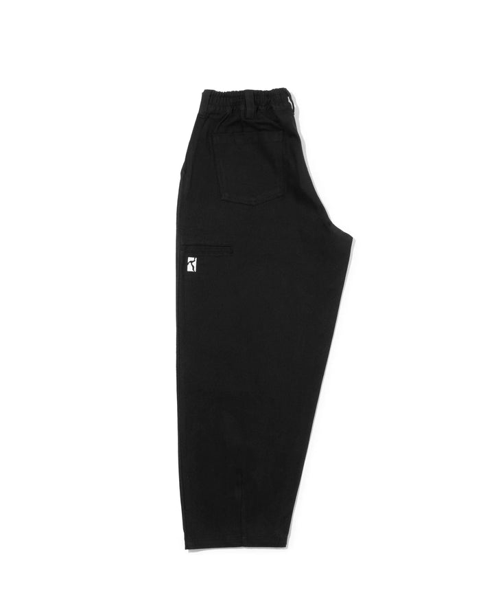 BALLON PANT BLACK DENIM