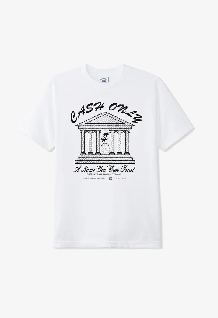 BANK TEE WHITE