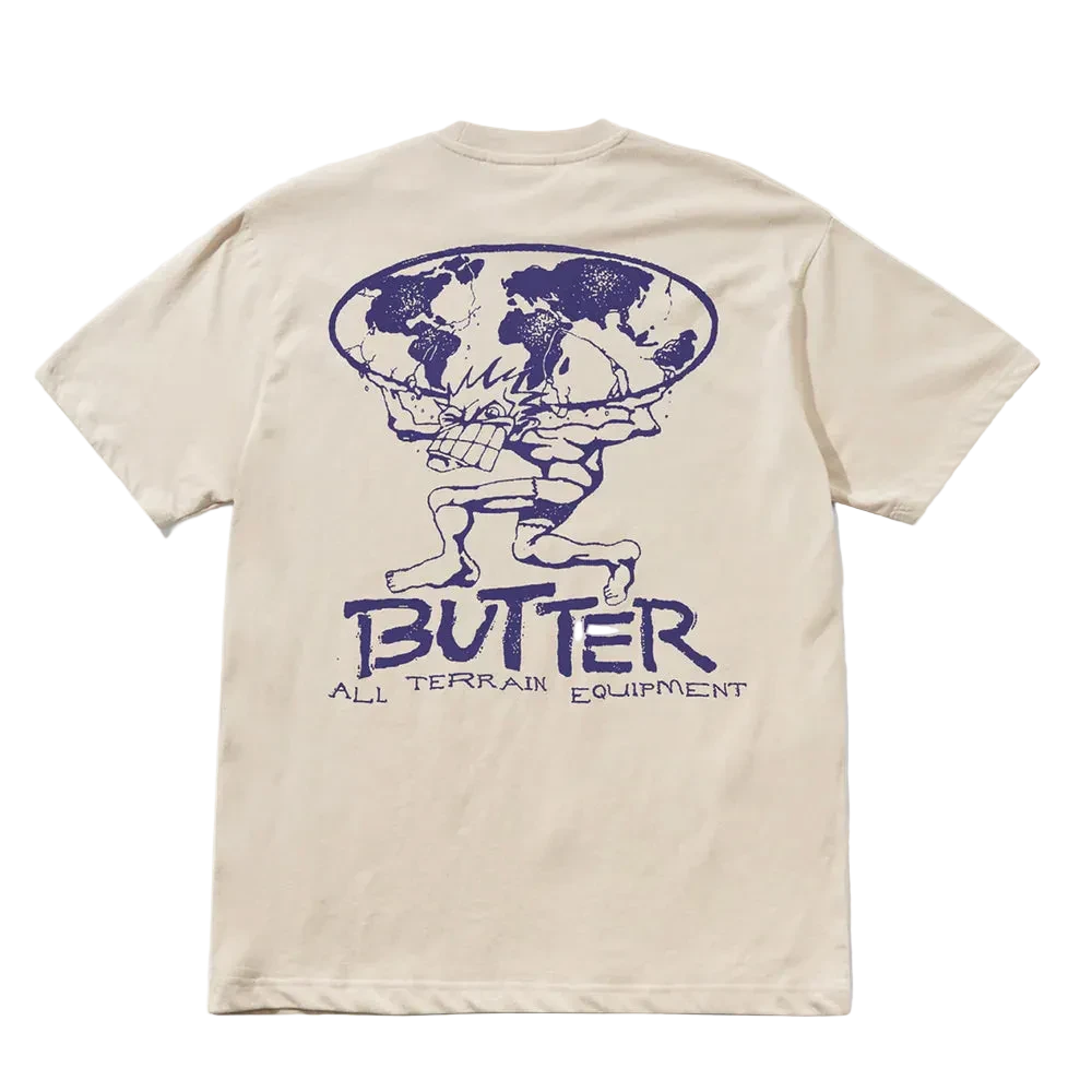 BUTTER GOODS TERRAIN TEE BONE BACK