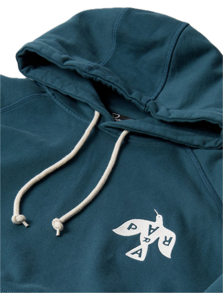 CROW LOGO HOODIE TEAL