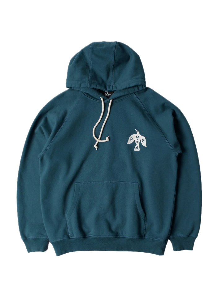 CROW LOGO HOODIE TEAL