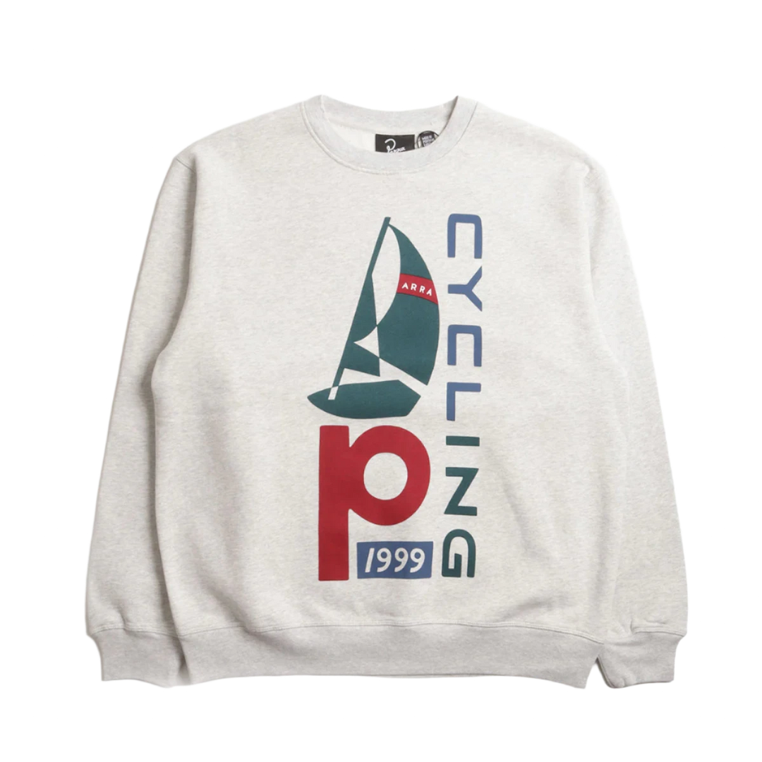 SAIL BIKE CREWNECK HEATHER GRAY