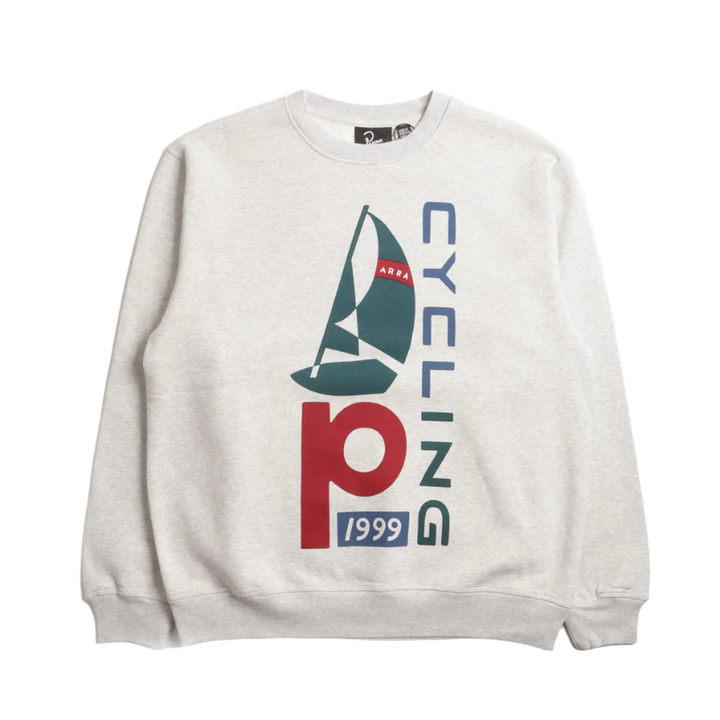 SAIL BIKE CREWNECK HEATHER GRAY