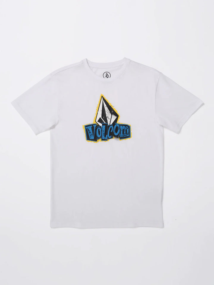 STICKER STAMP T-SHIRT WHITE KIDS