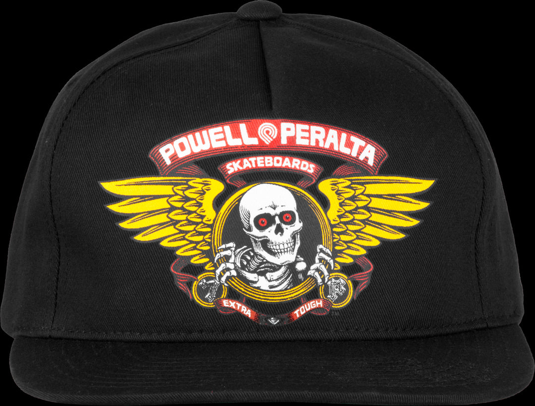 WINGED RIPPER CAP BLACK