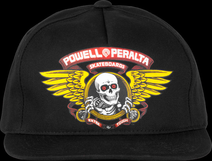 WINGED RIPPER CAP BLACK